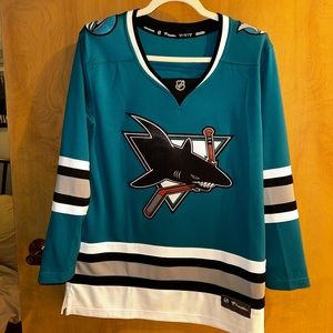 San Jose Sharks Jersey *like new* worn once
